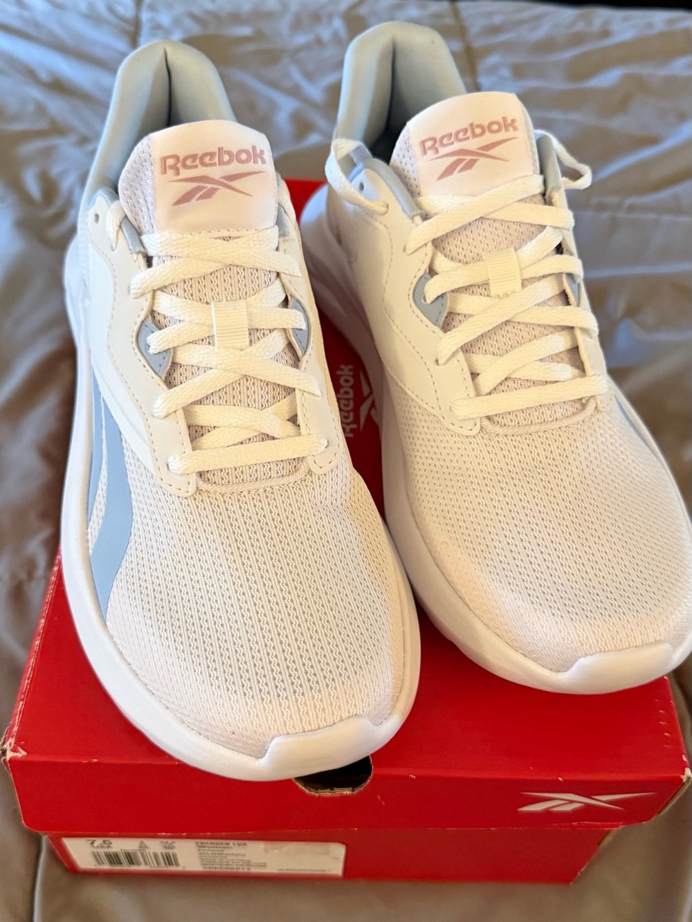 Reebok Energen Lux Women's White, Blue, Rose Running Shoes